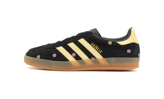 Adidas Gazelle Indoor Core Black Almost Yellow Flora