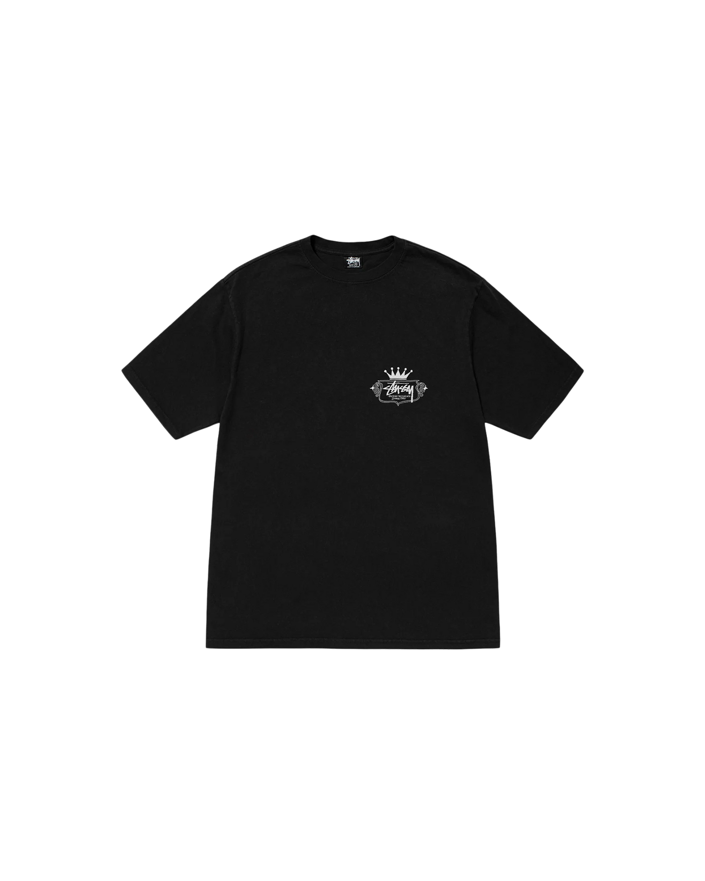 Stussy Built To Last Pigment Dyed Tee Black