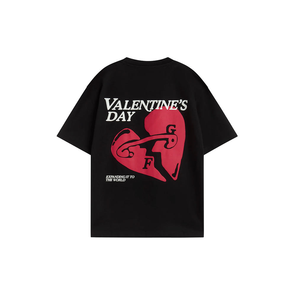 Valentine's Tee Black