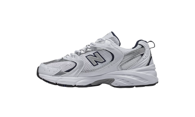 New Balance 530 White Silver Navy