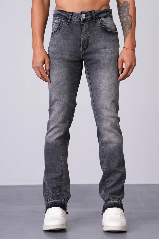 JEAN FLARE LL2000304 - GREY