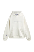 Fakegods Solid Logo Hoodie Cream