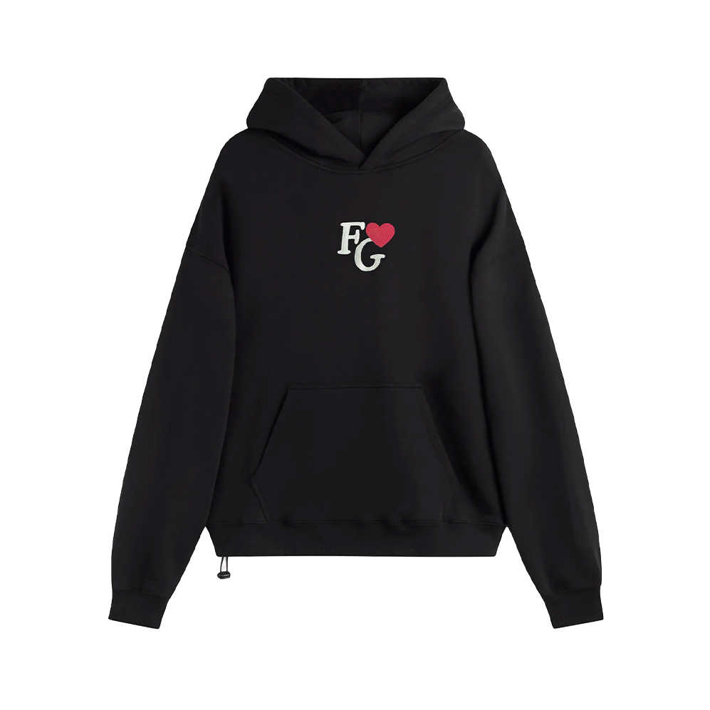 Valentine's Hoodie Black