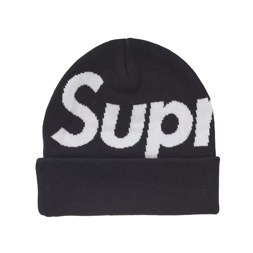 Supreme Big Logo Beanie Black (FW24)