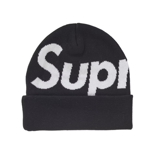 Supreme Big Logo Beanie Black (FW24)