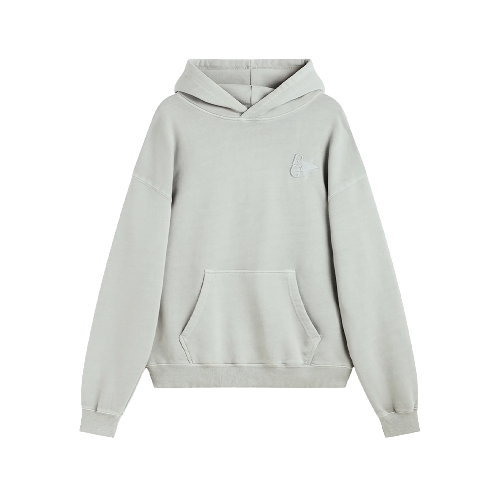 Star Hoodie Grey