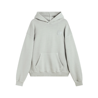 Star Hoodie Grey