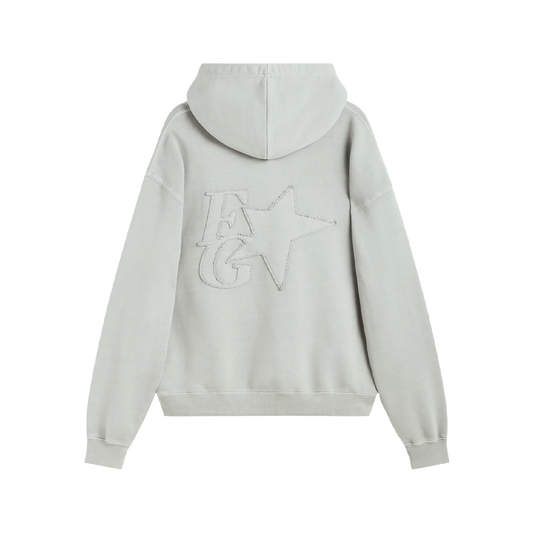 Star Hoodie Grey