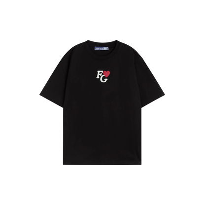 Valentine's Tee Black