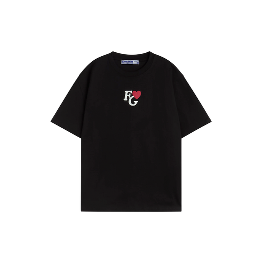 Valentine's Tee Black