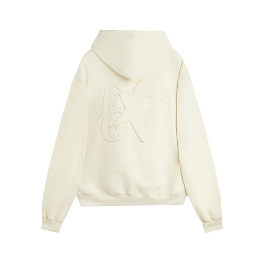 Star Hoodie Cream