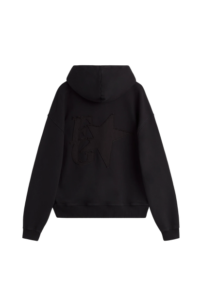 STAR HOODIE BLACK