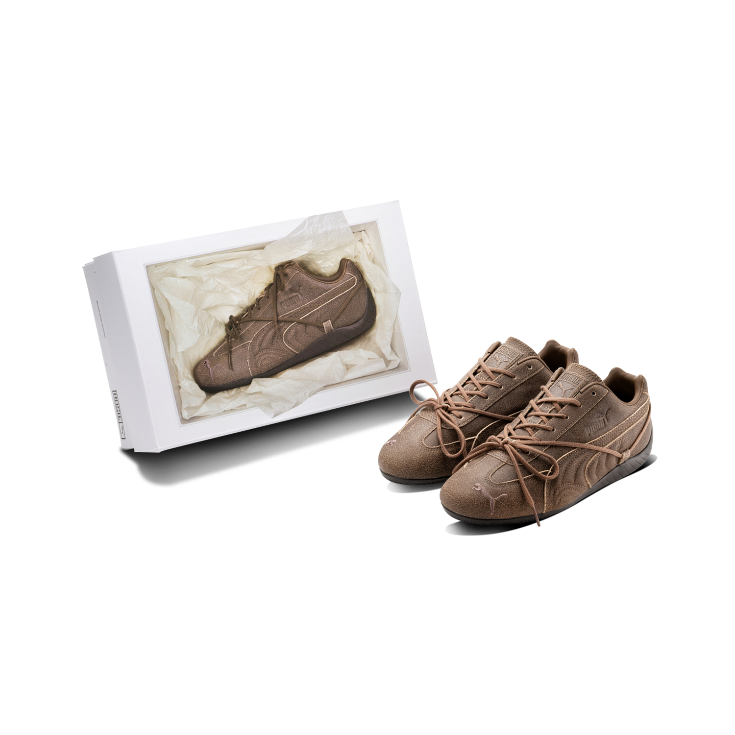 Zapatillas PUMA x ROSÉ Speedcat VTG Espresso Haute Coffee – foto 4