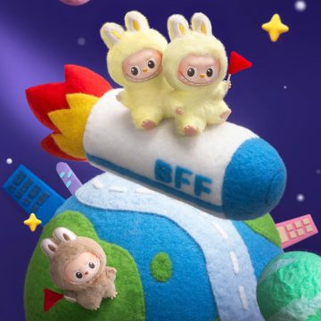 Pop Mart Labubu The Monsters Pin for Love Series (N-Z)