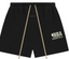 Fear Of God Essentials Short NBA Black Grey