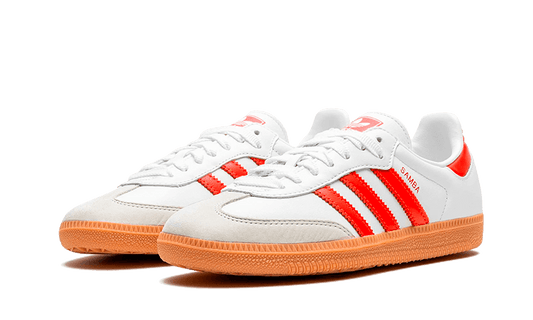 Adidas Samba OG White Solar Red Gum (Women's)