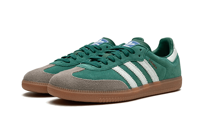 Adidas Samba Collegiate Green Gum Grey Toe