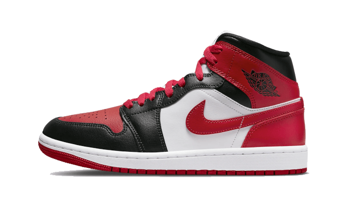 Air Jordan 1 Mid Alternate Bred Toe