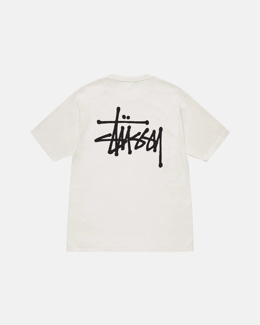 Stussy Basic Pigment Dyed T-Shirt  White