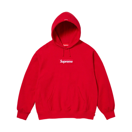 Supreme Box Logo Hooded Sweatshirt (FW23) Red