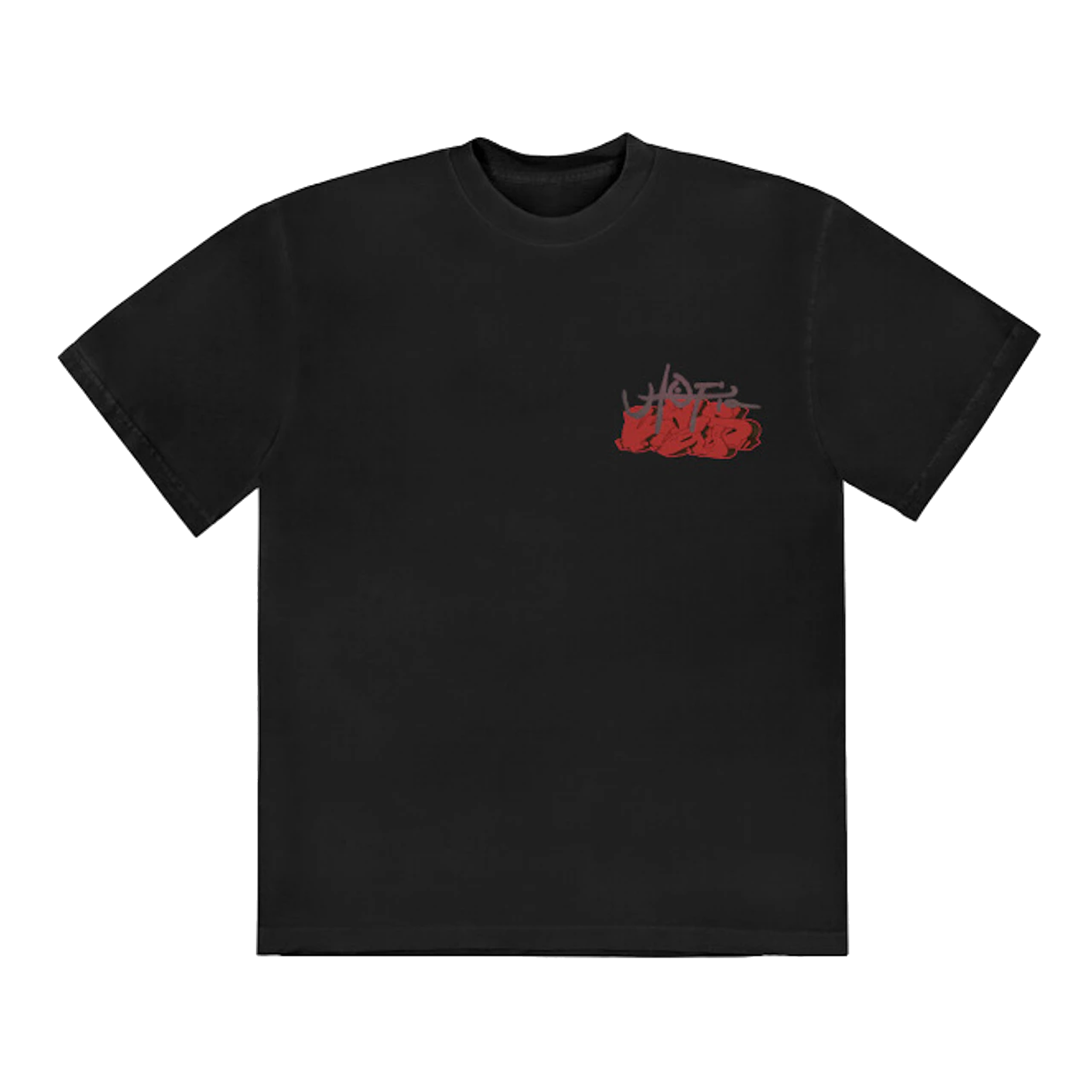 Travis Scott x KAWS Utopia II Tee Black