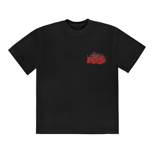 Travis Scott x KAWS Utopia II Tee Black