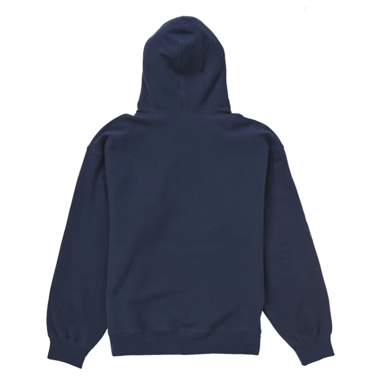 Supreme Box Logo Hooded Sweatshirt Sweatshirt (FW24) Navy