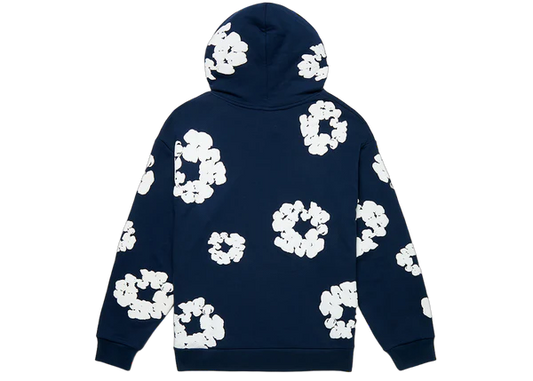 Denim Tears Cotton Wreath Hoodie Navy