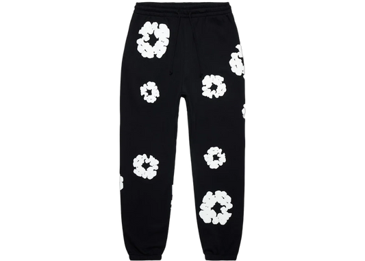 Denim Tears The Cotton Wreath Sweatpants Black