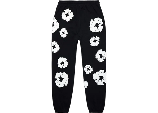 Denim Tears The Cotton Wreath Sweatpants Black