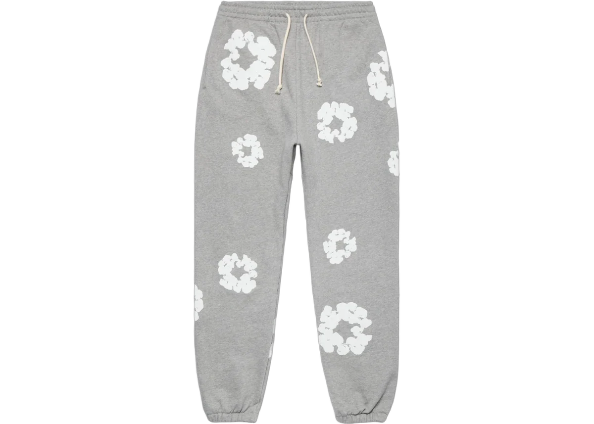 Denim Tears The Cotton Wreath Sweatpants Grey