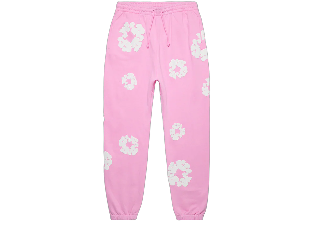 Denim Tears The Cotton Wreath Sweatpants Pink – Newcop