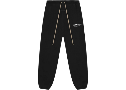 Fear of God Essentials Sweatpants Fleece Black White