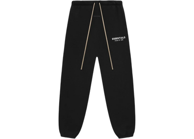 Fear Of God Essentials Sweatpants Fleece Black White