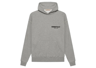 Fear Of God Essentials Hoodie Dark Oatmeal