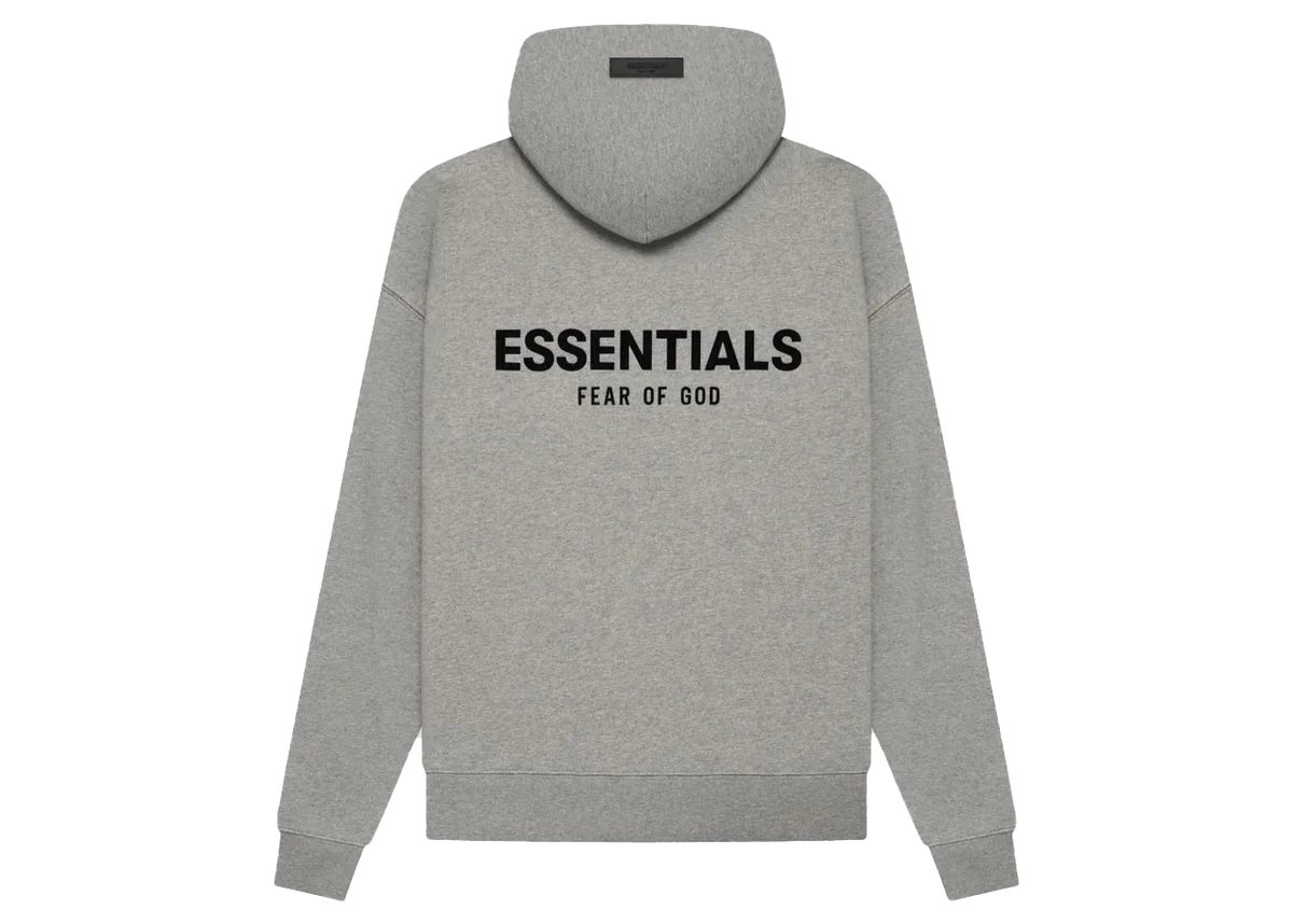 Fear Of God Essentials Hoodie Dark Oatmeal
