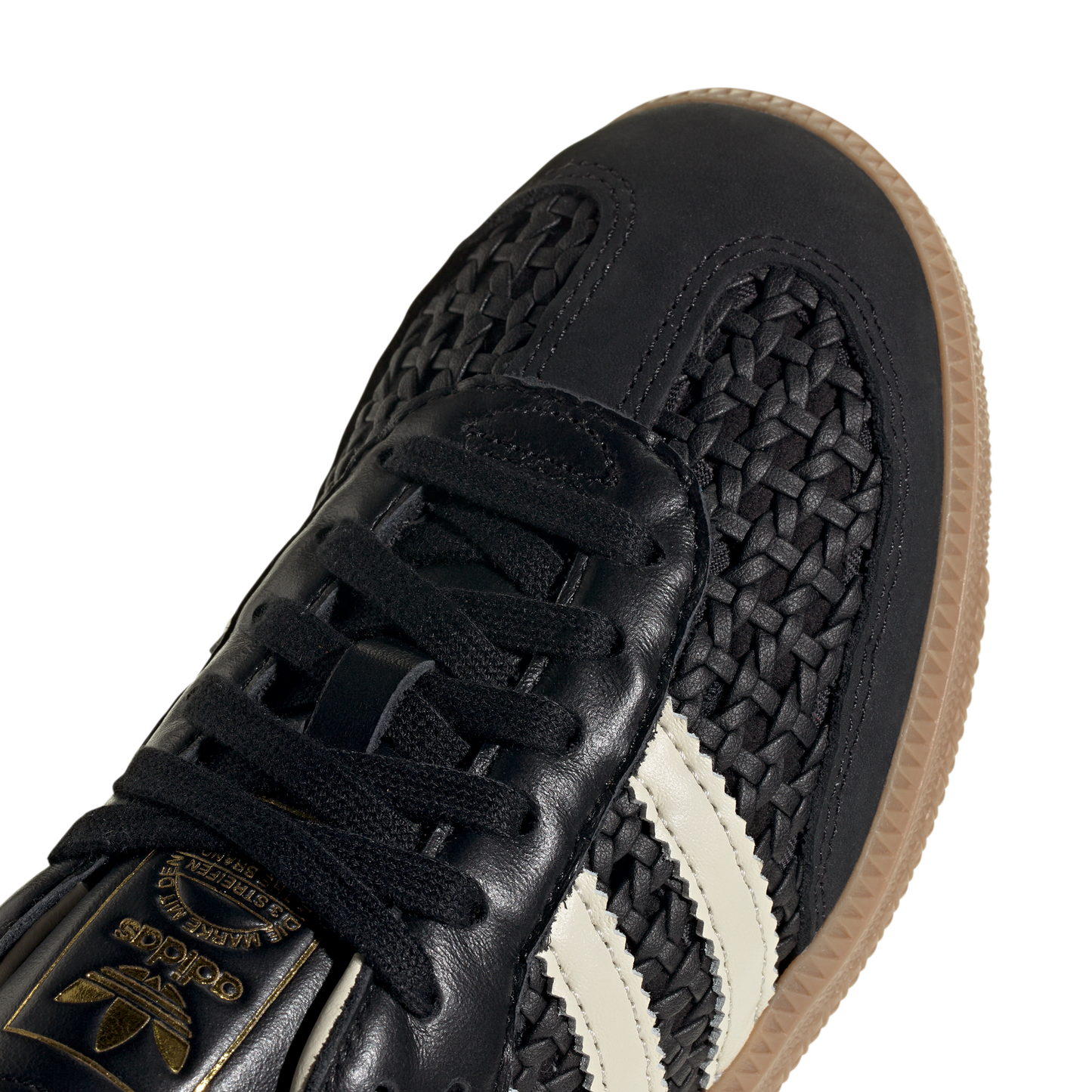 Adidas Samba OG Basketweave Black Cream White