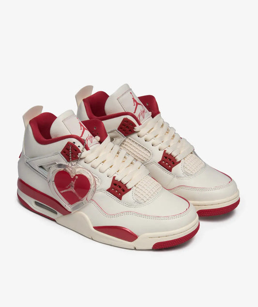 Air Jordan 4 Retro Valentine's Day Sierra Red