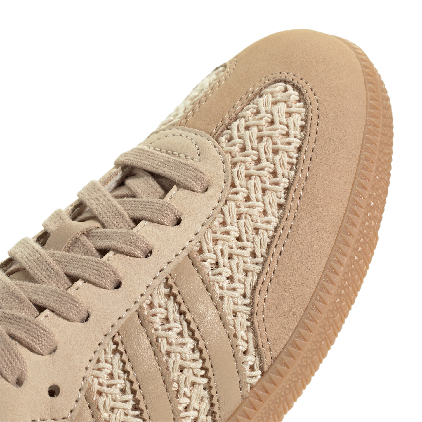 Adidas Mujer Samba OG Crochet Pack Sand Strata