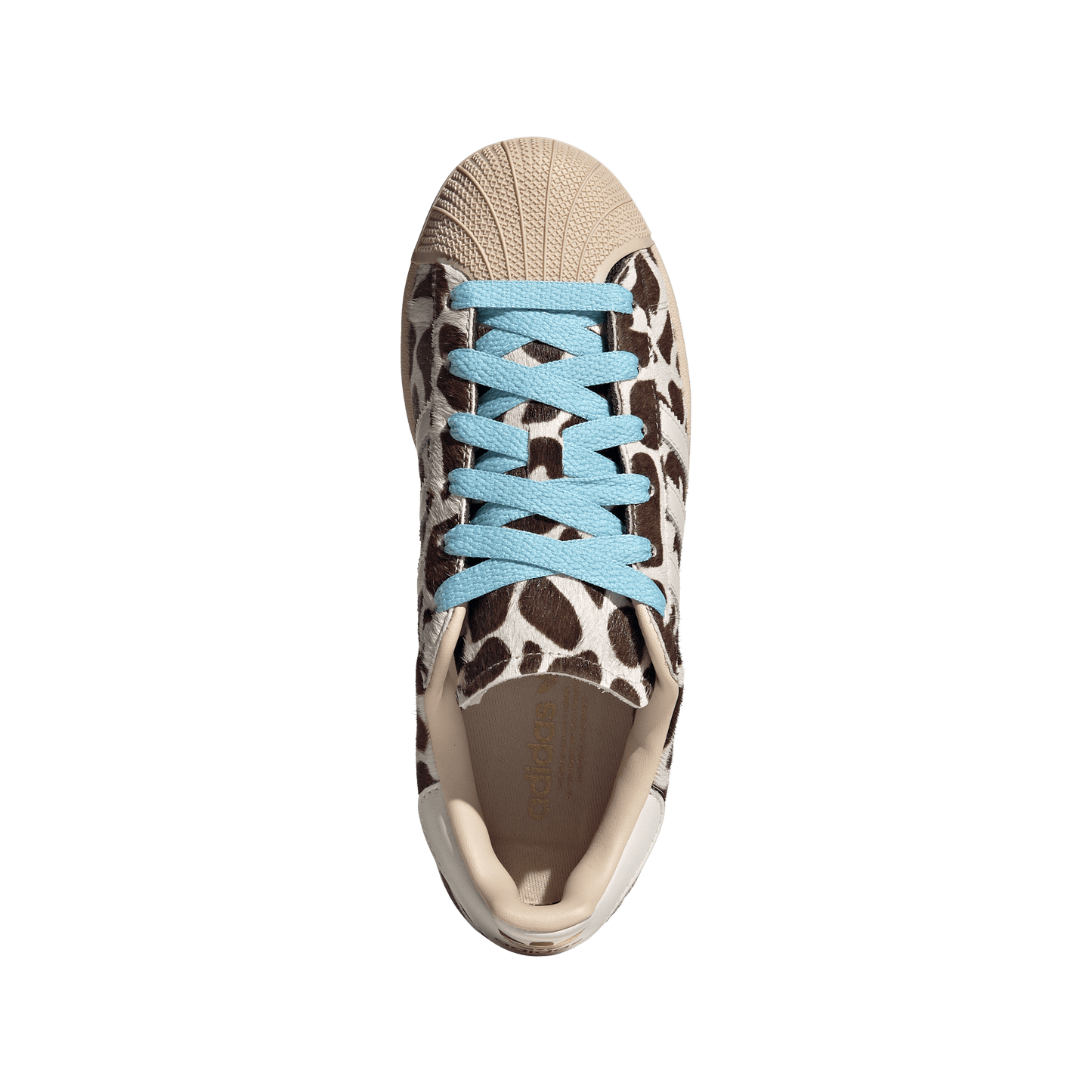 Adidas Superstar II Giraffe Print Crystal Linen