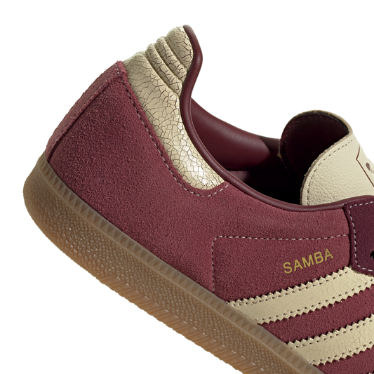 Adidas Samba OG Shadow Red Vanilla Gum