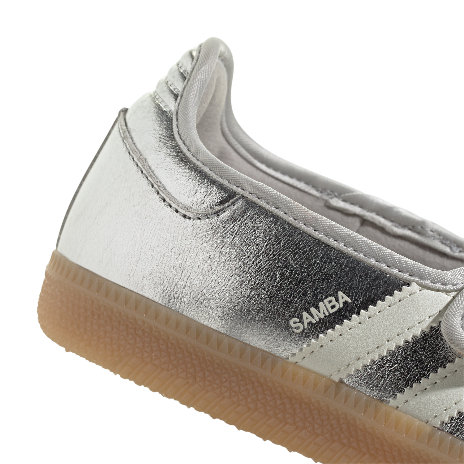 Adidas Samba Jane Silver Metallic Off White