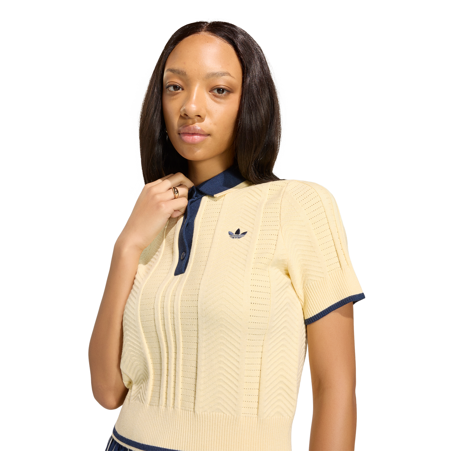 Adidas Polo Short Sleeve Warm Vanilla