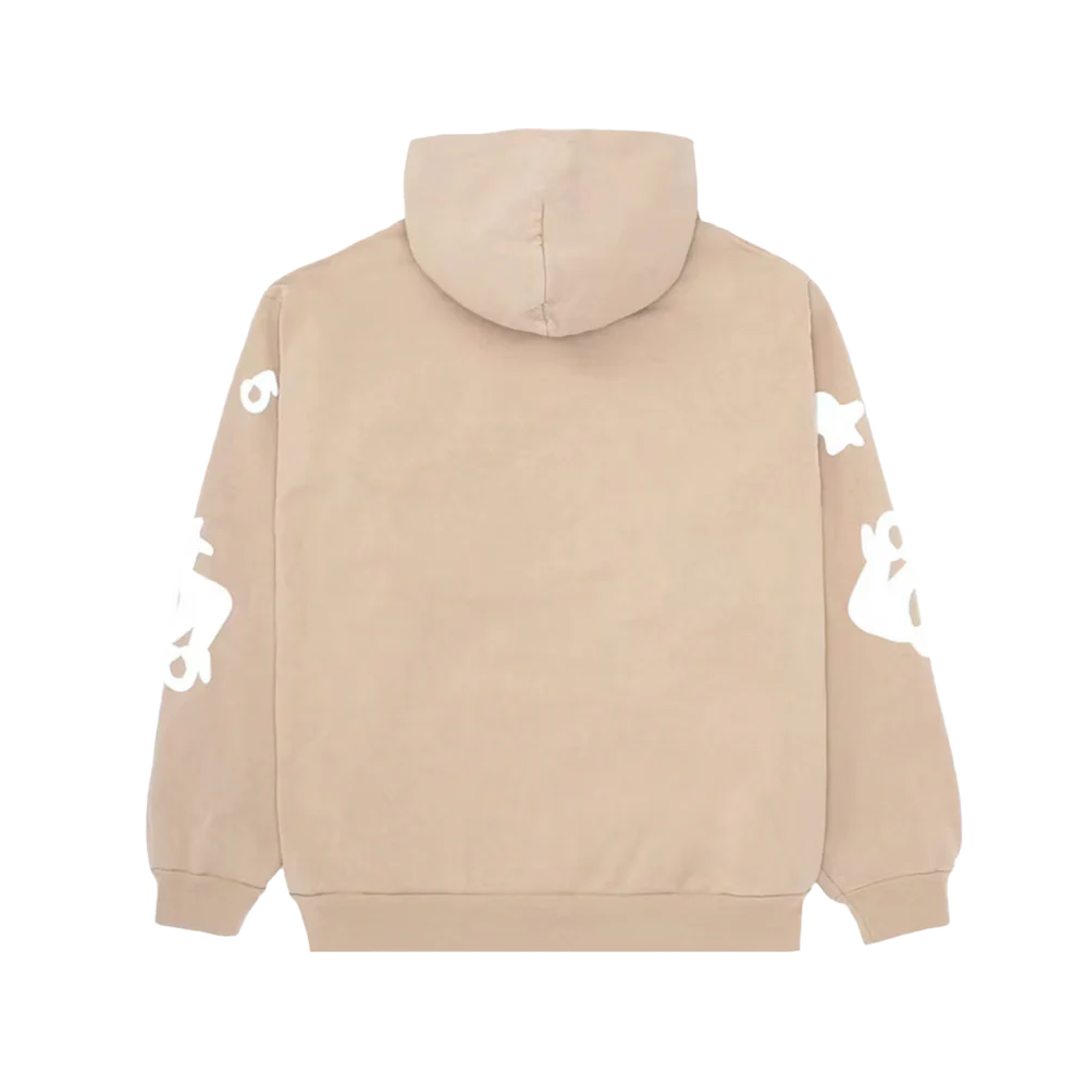 Sp5der Beluga Hoodie Sand