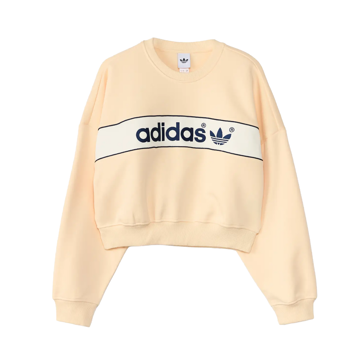 Adidas adiSignature Block Sweatshirt Warm Vanilla
