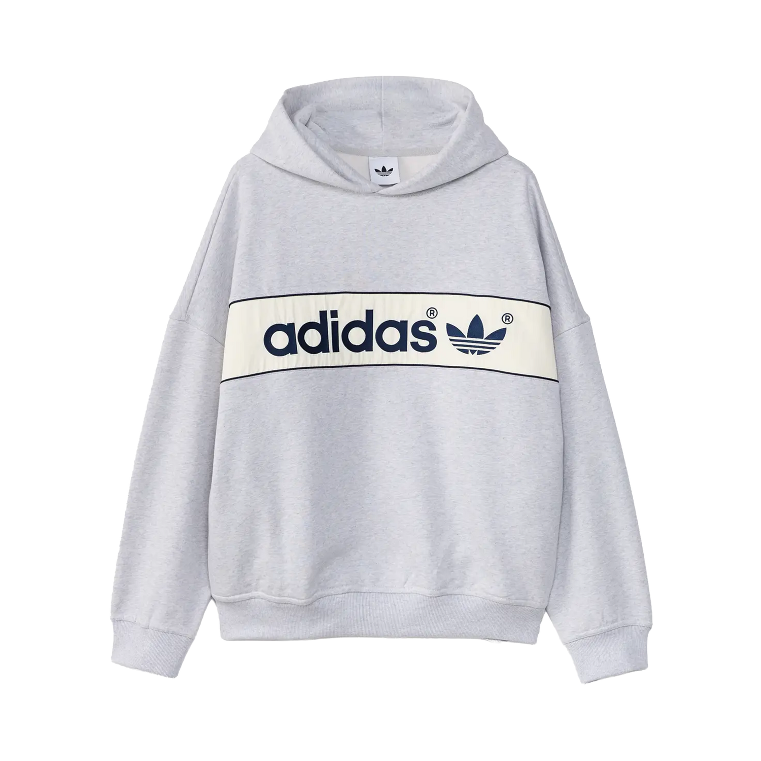 Adidas adiSignature Block Hoodie Light Grey