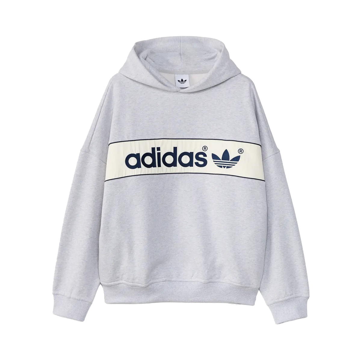 Adidas adiSignature Block Hoodie Light Grey