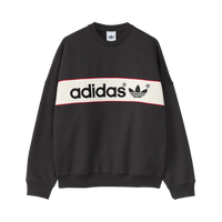 Sudadera Adidas adiSignature Block Crewneck Utility Black