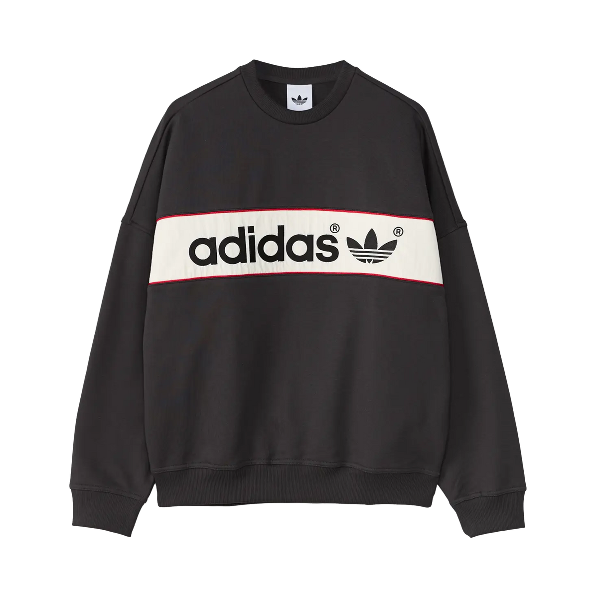 Adidas adiSignature Block Crewneck Utility Black