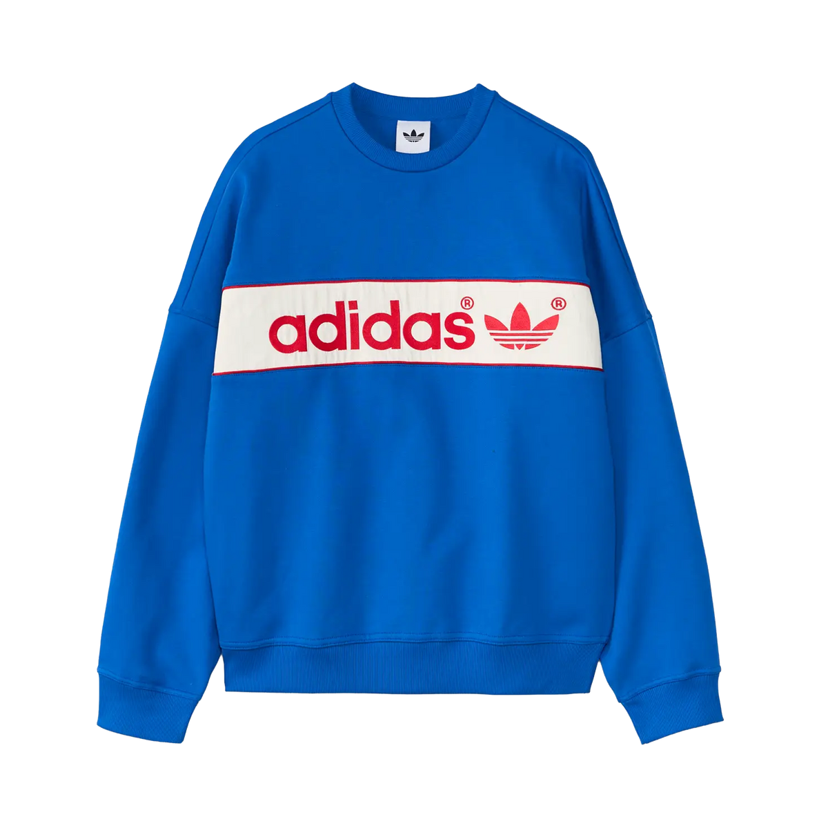 Adidas adiSignature Block Crewneck Blue